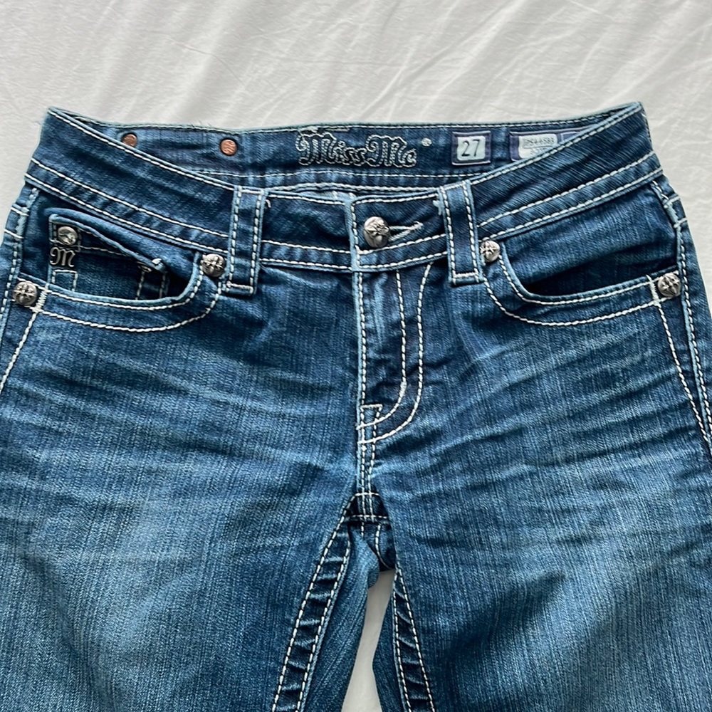 Miss Me bling cross pants